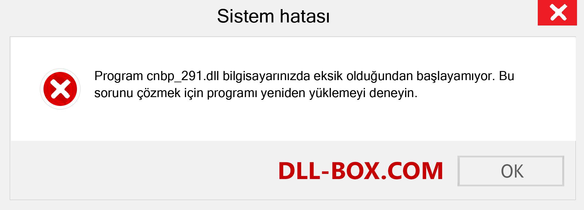 cnbp_291.dll dosyası eksik mi? Windows 7, 8, 10 için İndirin - Windows'ta cnbp_291 dll Eksik Hatasını Düzeltin, fotoğraflar, resimler